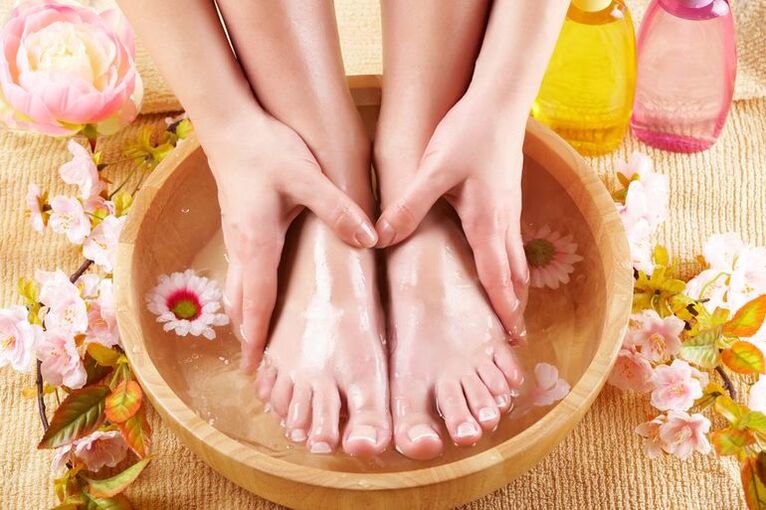 Medical baths in the mushroom